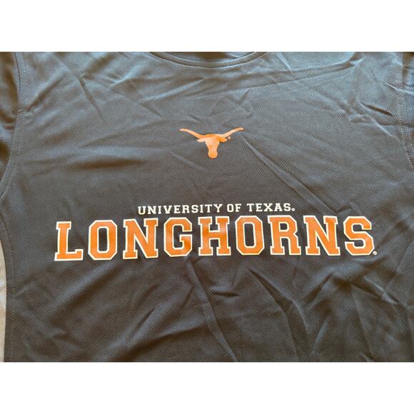 University of Texas Longhorns Short Sleeve Polyester Shirt MED - Picture 2 of 8